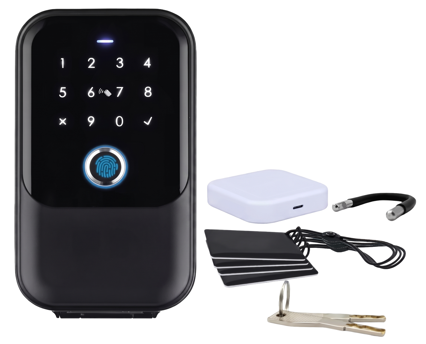 KEY KEEPER™ — Boîte à Clés Biométrique Murale Outdoor